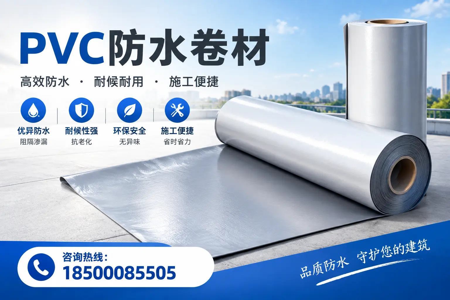 对比不同品牌PVC防水卷材的性价比,帮助芜湖用户选择